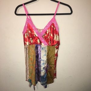 100% Silk Tank